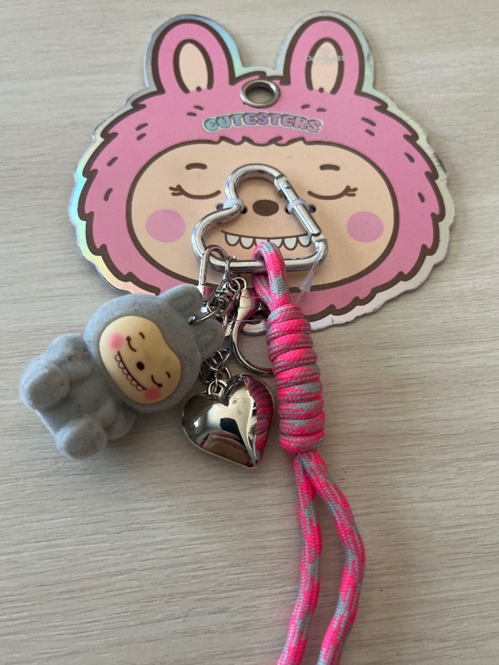New "The Monsters" Cutesters collectible plush bag charm